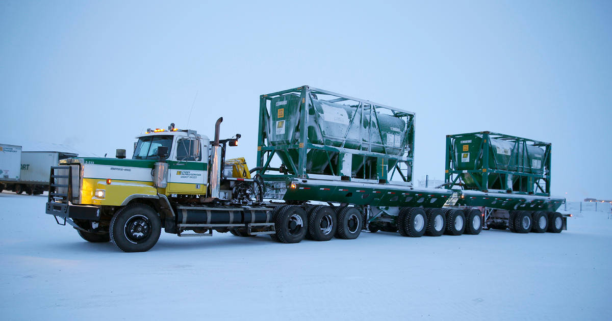 Alaska's Trucking Booms Amid Freight Downturn