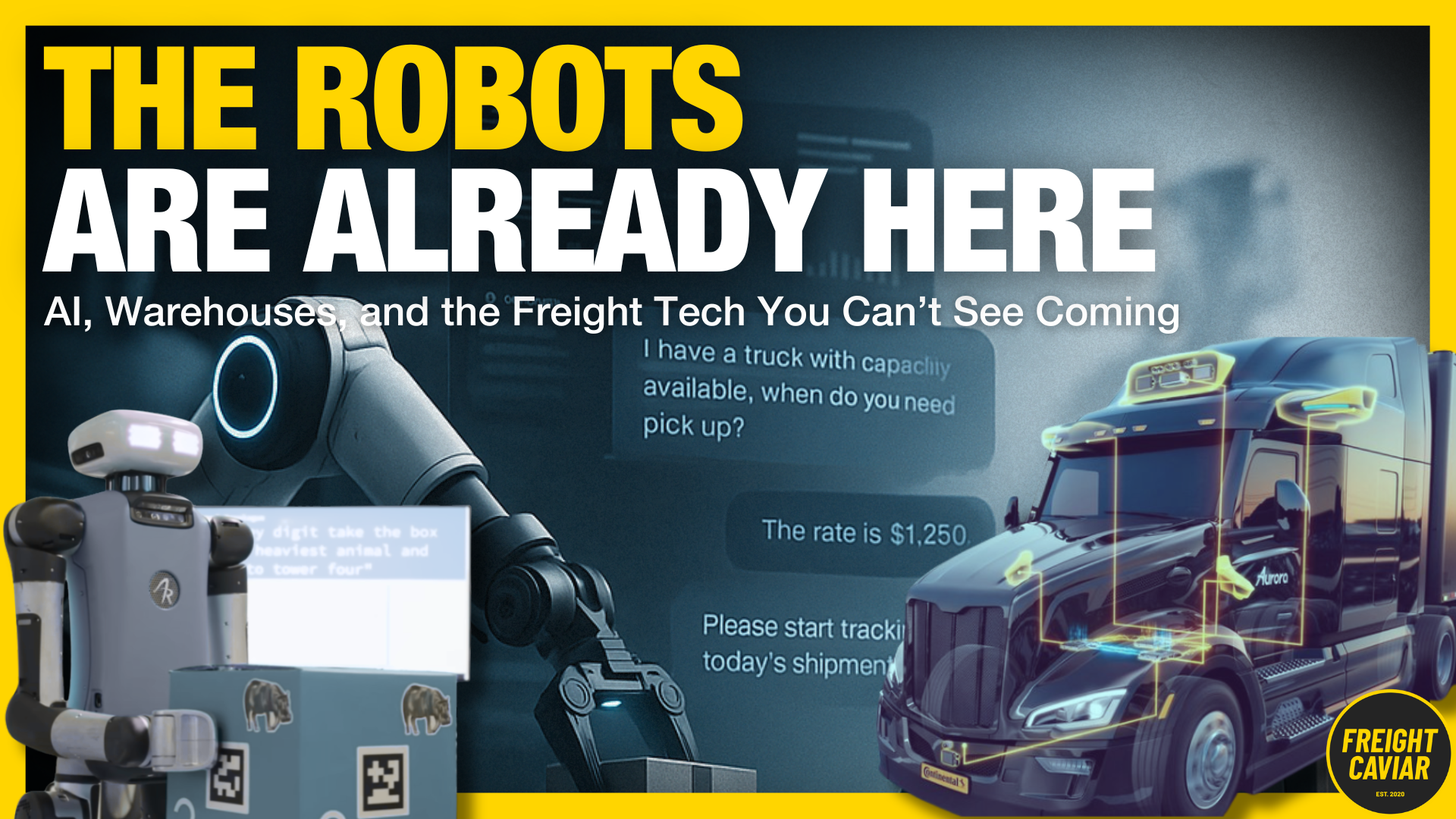 🎣 Freight Bot Reality