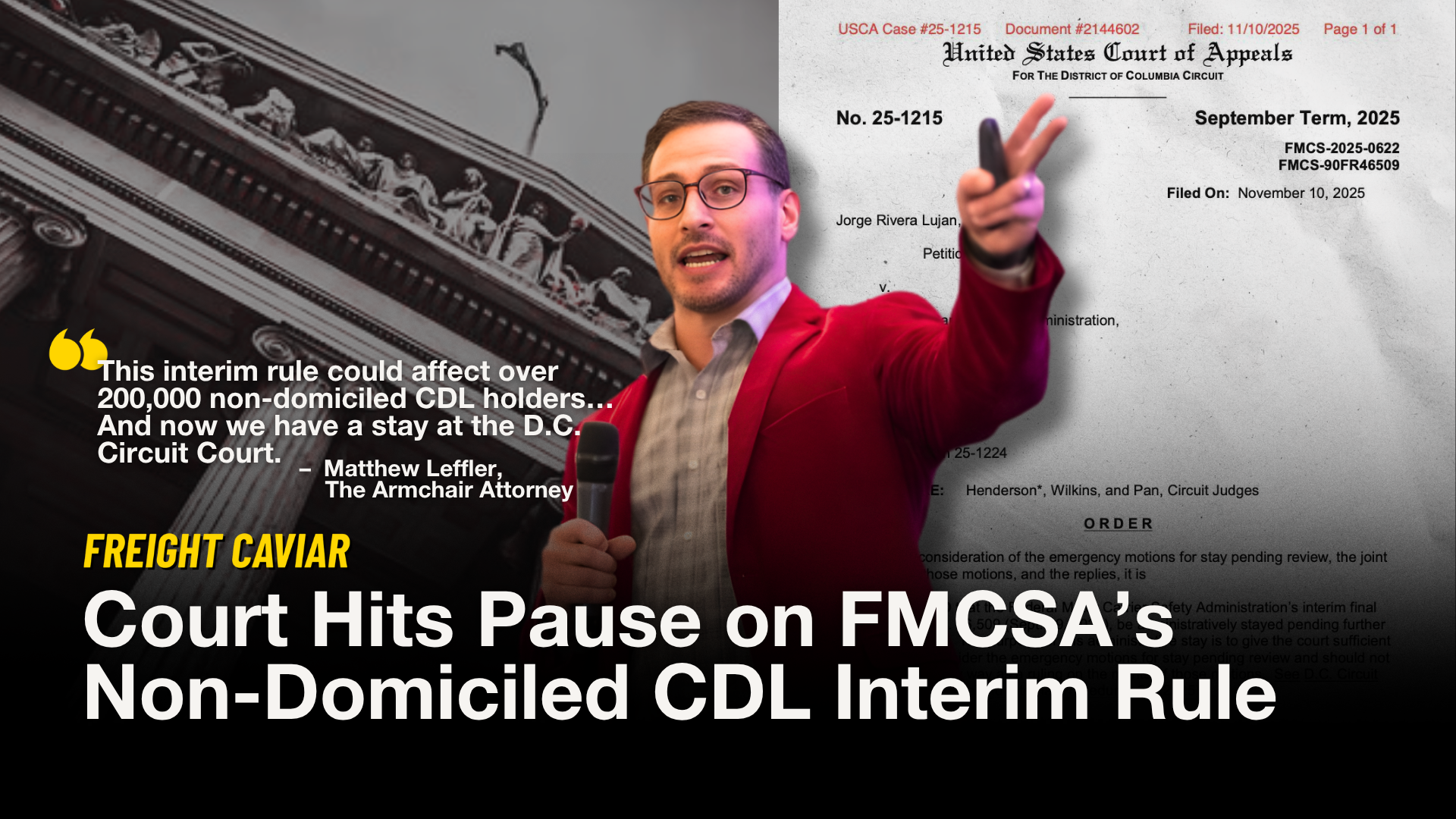 🎣 Non-Domiciled CDL Ban Halted