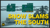 🎣 Southern Snowstorm Freezes Freight