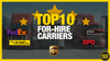 🎣 2025's Top 10 Carriers
