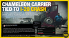 🎣 Chameleon Carrier Tied To Crash