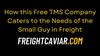 How this Free TMS Company Caters to the Needs of the Small Guy in Freight